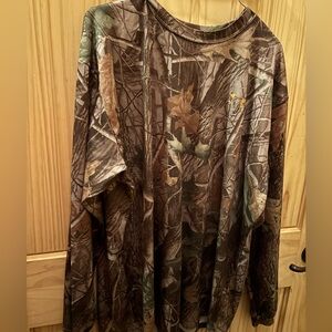 Under Armour Camouflage Long Sleeve Men's Shirt XXL